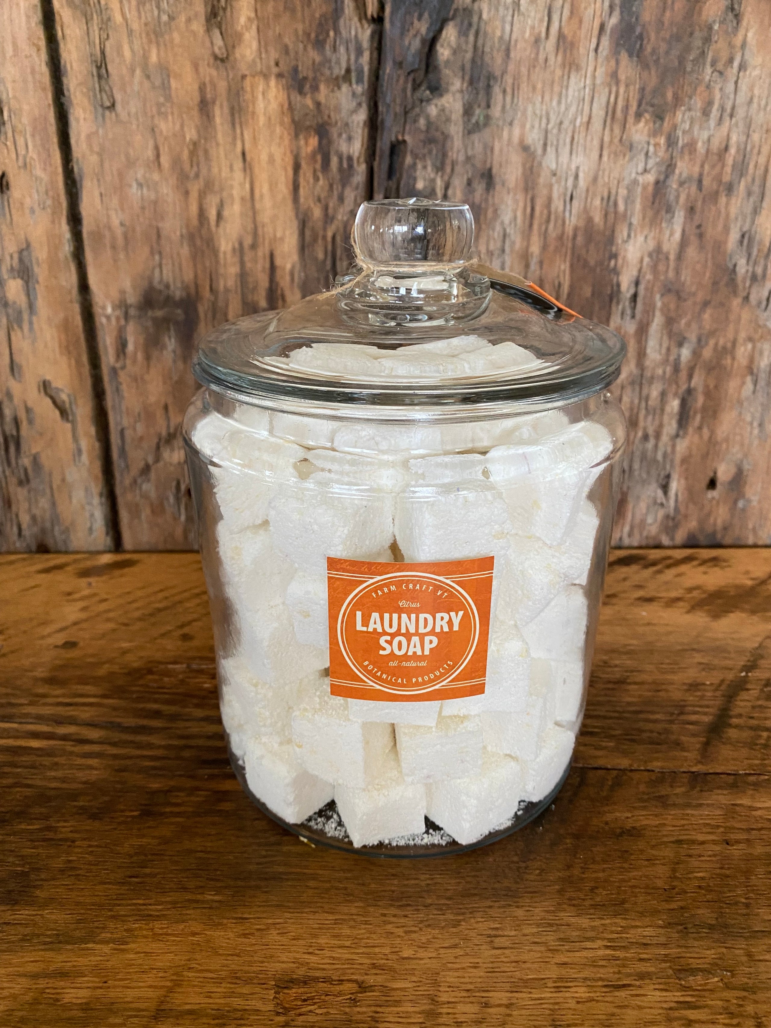 Laundry Soap Tablets, Botanical Products Made in Vermont